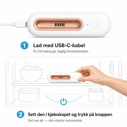 ScandiFridge™ - Holder maten fersk opptil 4 ganger lenger & reduserer matutgiftene dine